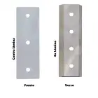 Kit 4 Lâminas c/ Contra Lâmina p/Biotriturador Donker´s BT62RS - Kit 4 Lâminas c/ Contra Lâmina p/Biotriturador Donker´s BT62RS